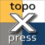 Logo of topoXpress GIS & Survey android Application 