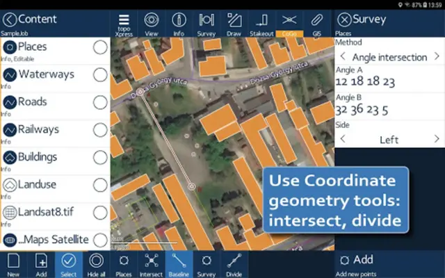 topoXpress GIS & Survey android App screenshot 0