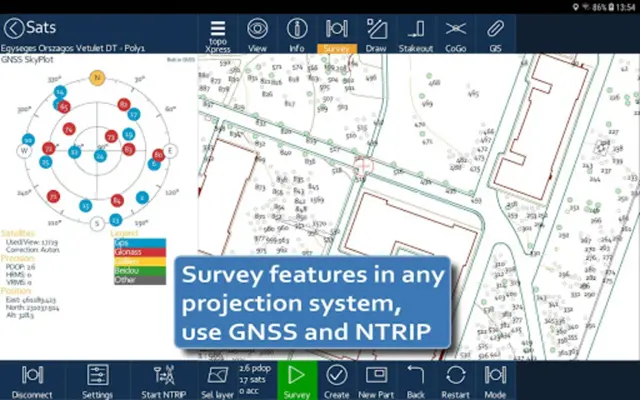 topoXpress GIS & Survey android App screenshot 1