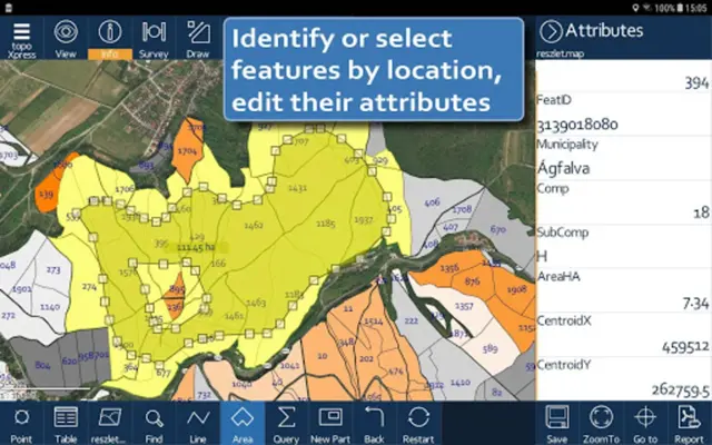 topoXpress GIS & Survey android App screenshot 2