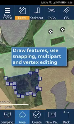 topoXpress GIS & Survey android App screenshot 6