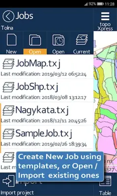 topoXpress GIS & Survey android App screenshot 8